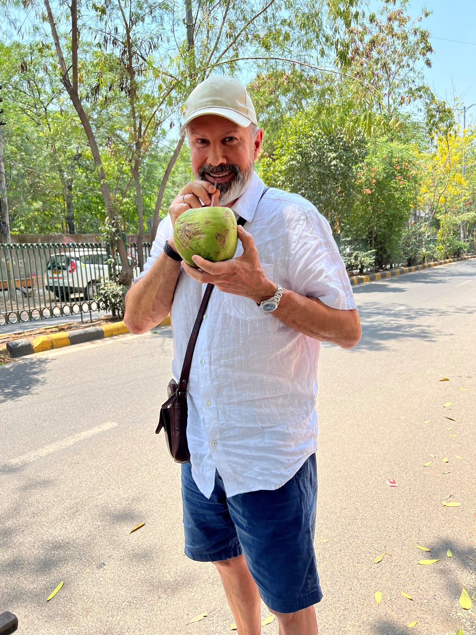 Ronny Rosnes i New Delhi